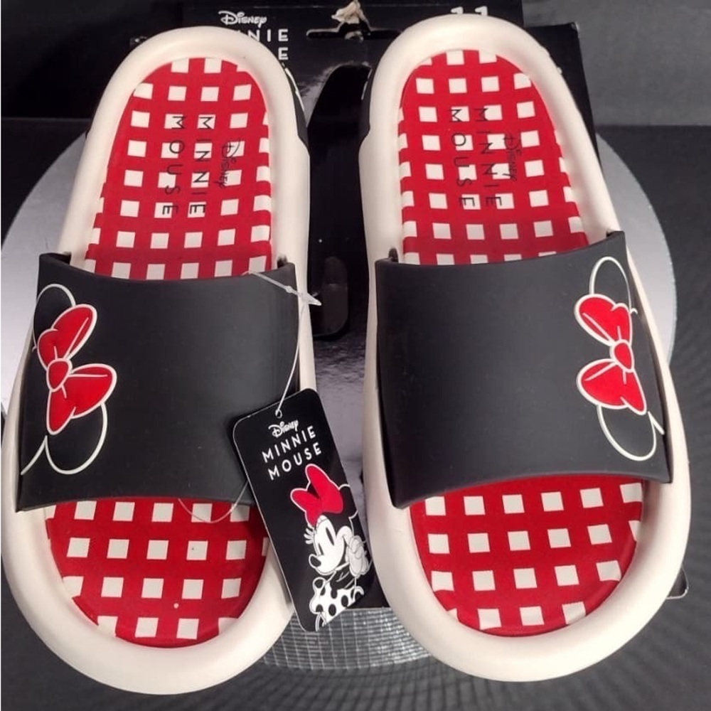 Disney Minnie Mouse Slide Sandals size 11 brand new w tags